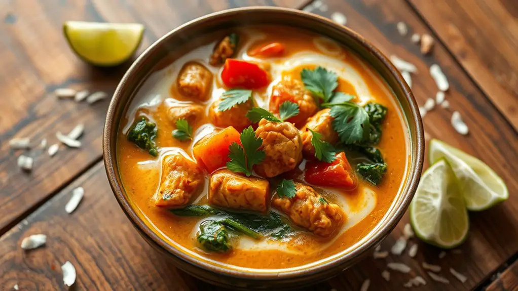 seitan coconut milk curry