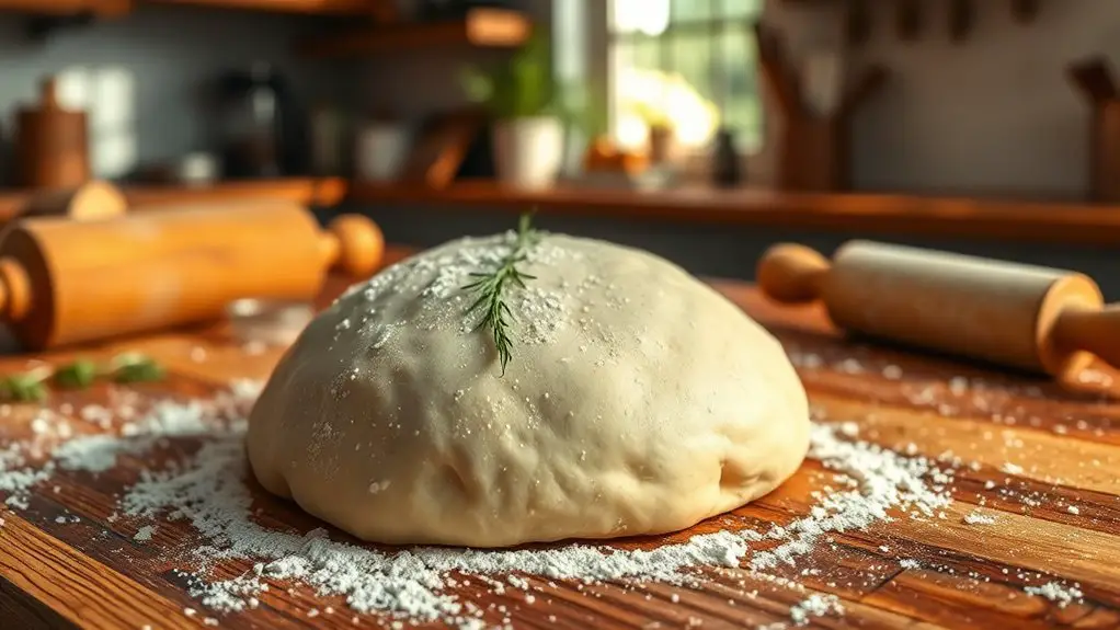 simple homemade calzone dough