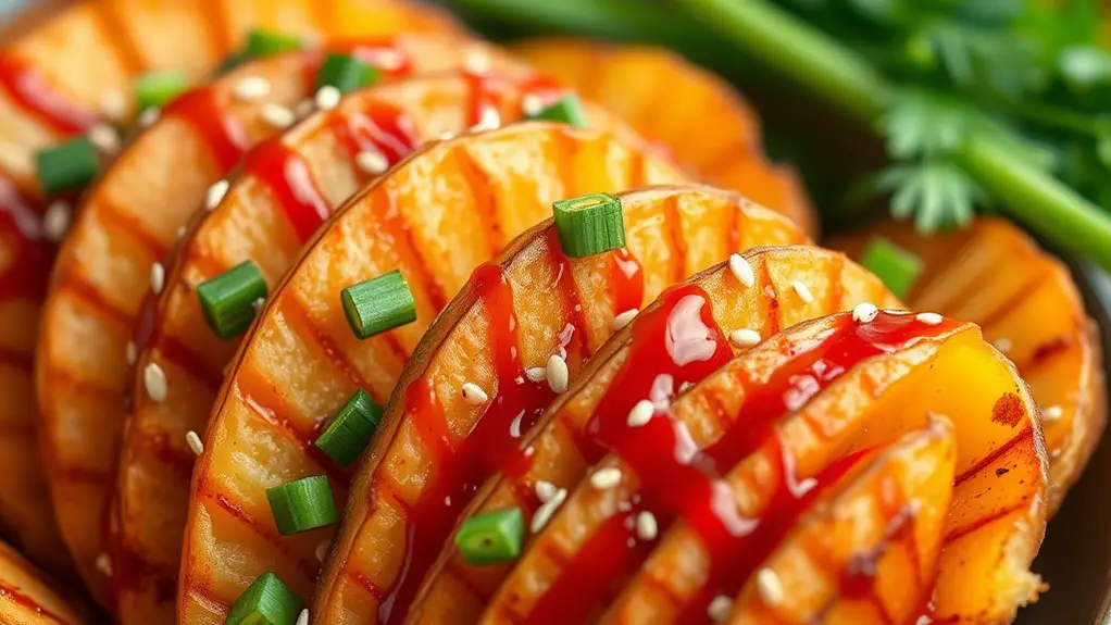 spicy hasselback potato recipe