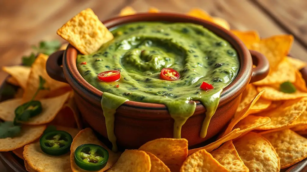 spicy jalape o spinach dip