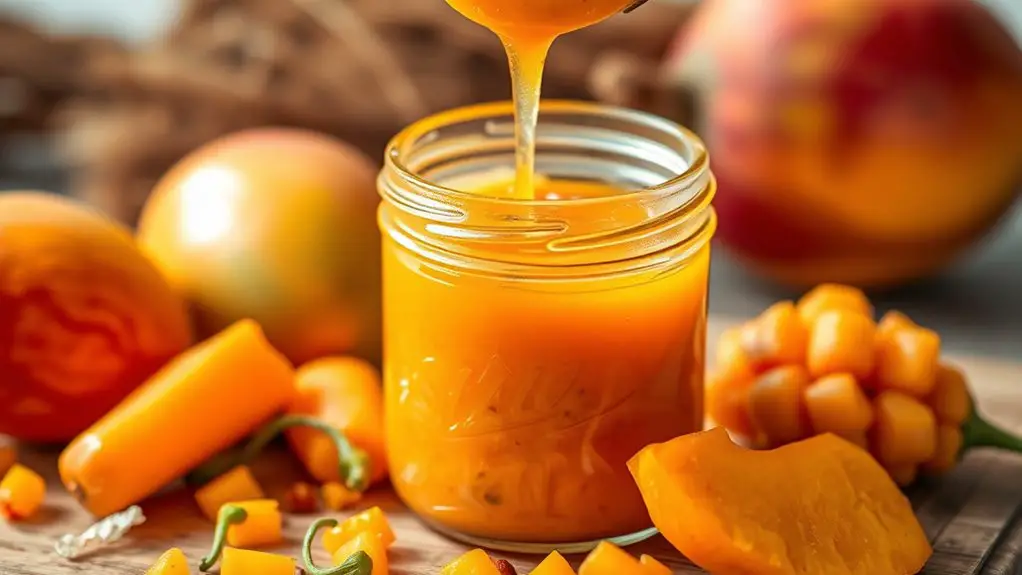 spicy mango habanero sauce