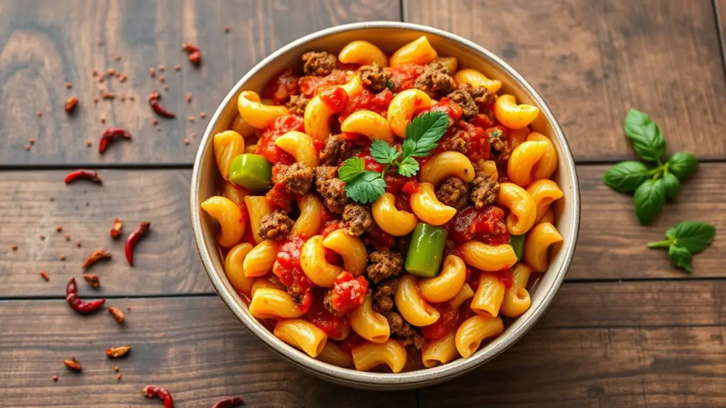 spicy pasta dish recipe