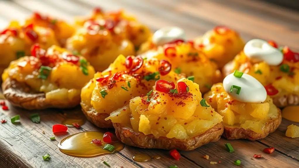 spicy smashed potatoes recipe