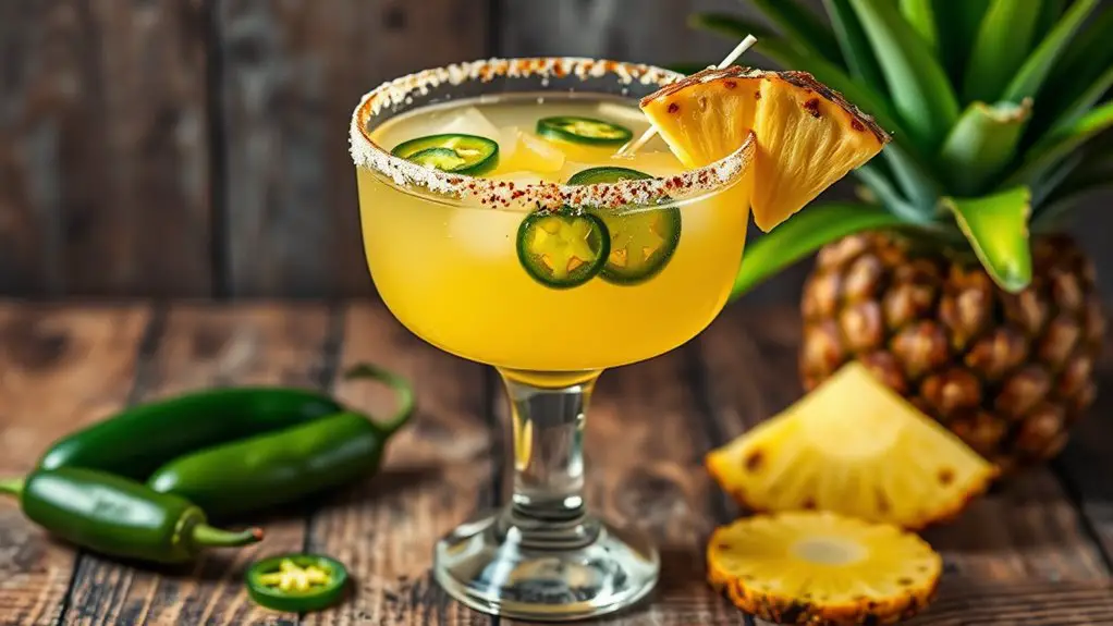 spicy tropical cocktail delight