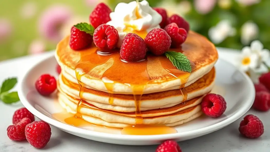 5 Fluffy Pancake Recipes Drizzled With Spring Flavors