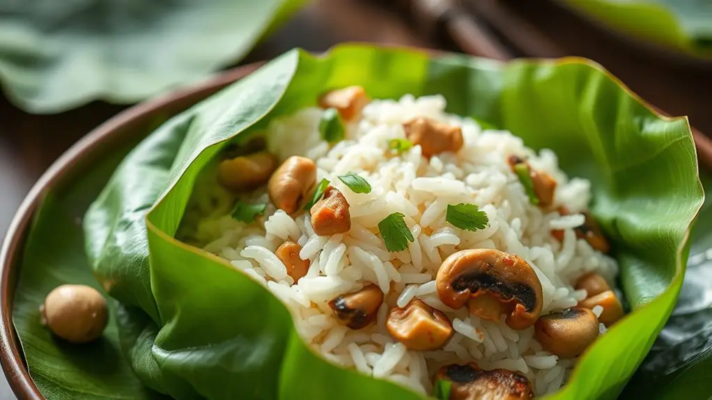 steamed lotus leaf delight