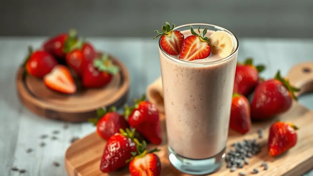 strawberry banana protein blend