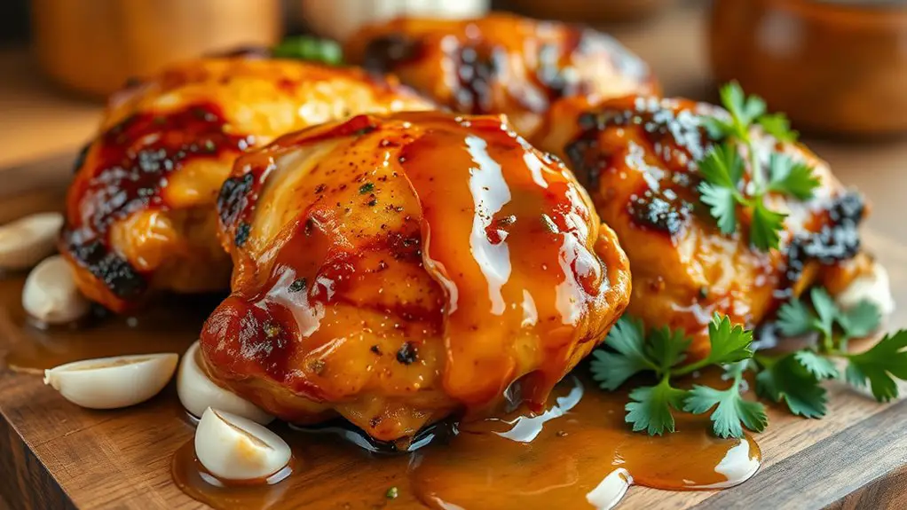 sweet and savory chicken