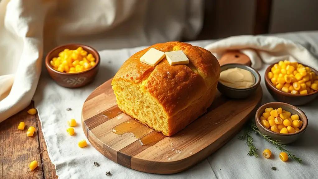 sweet and savory cornbread