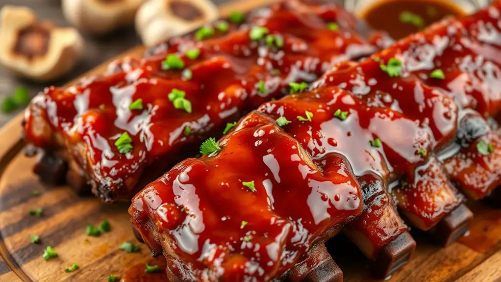 sweet and savory ribs