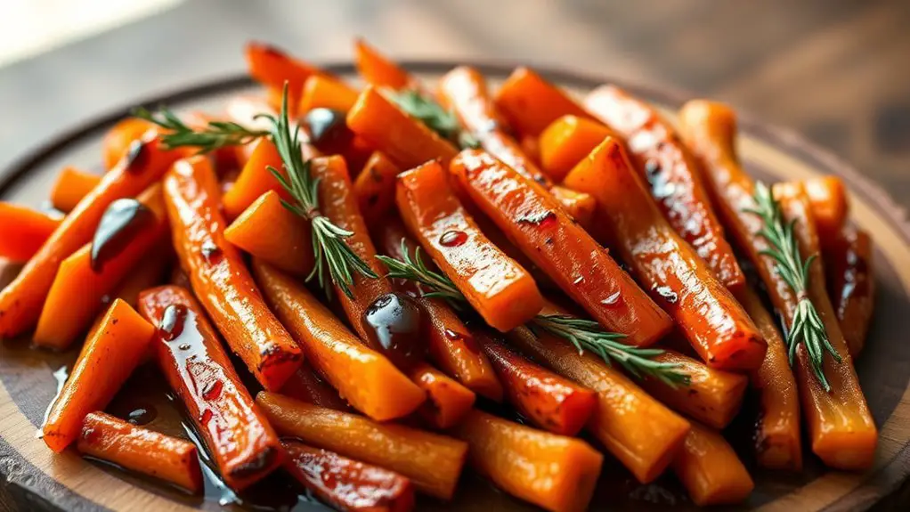 sweet and tangy carrots