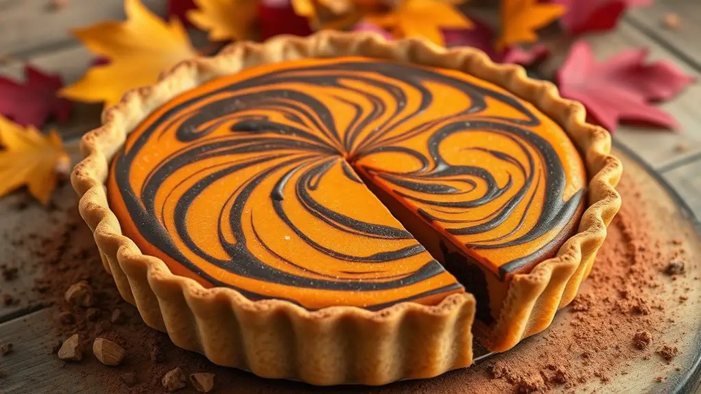 sweet potato chocolate pie