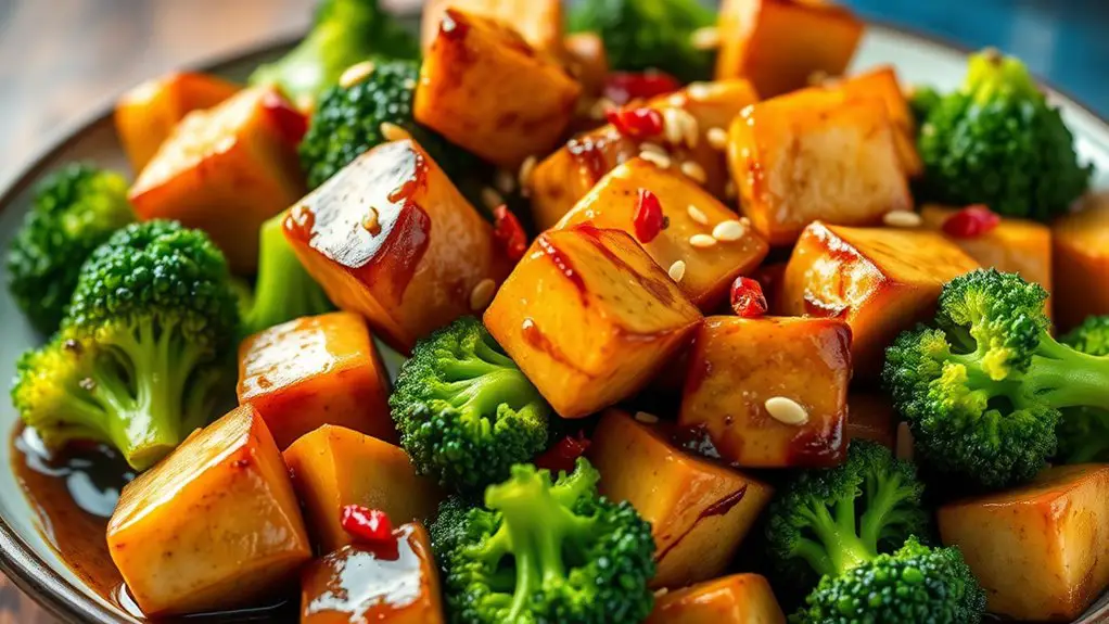 tofu broccoli stir fry