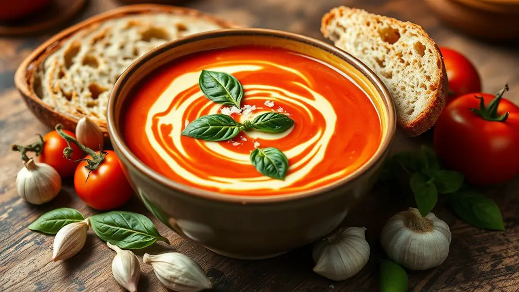 tomato basil soup recipe