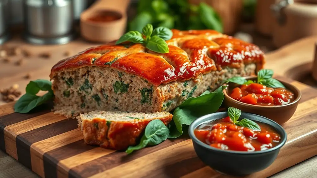 turkey and spinach meatloaf