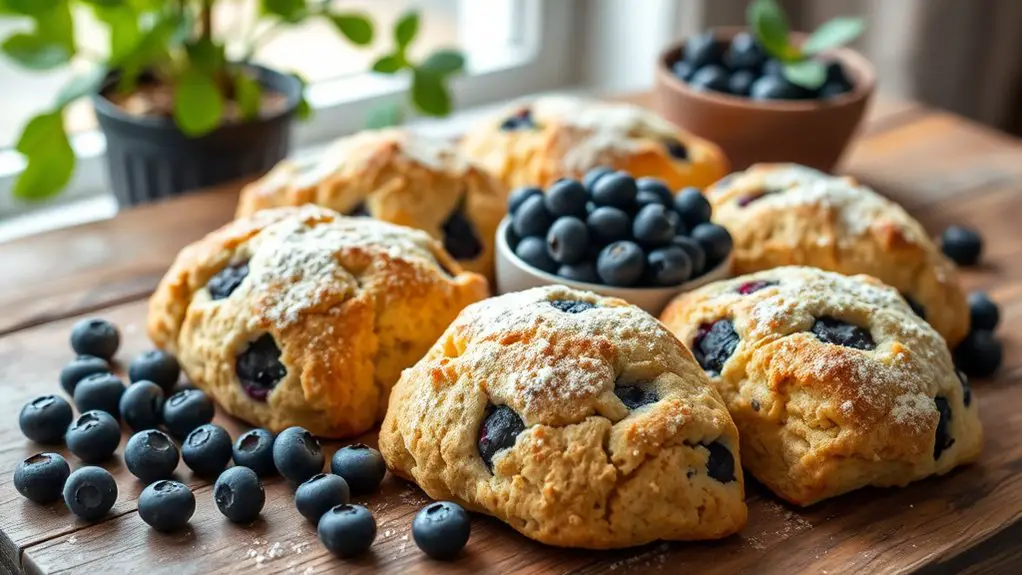 vegan blueberry scone recipe