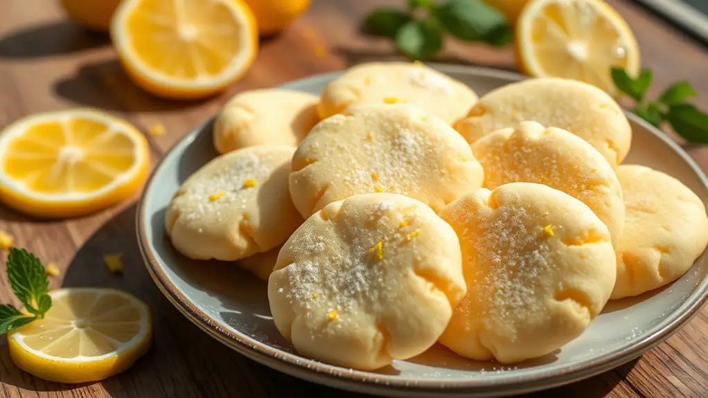 vegan lemon flavored cookie recipe