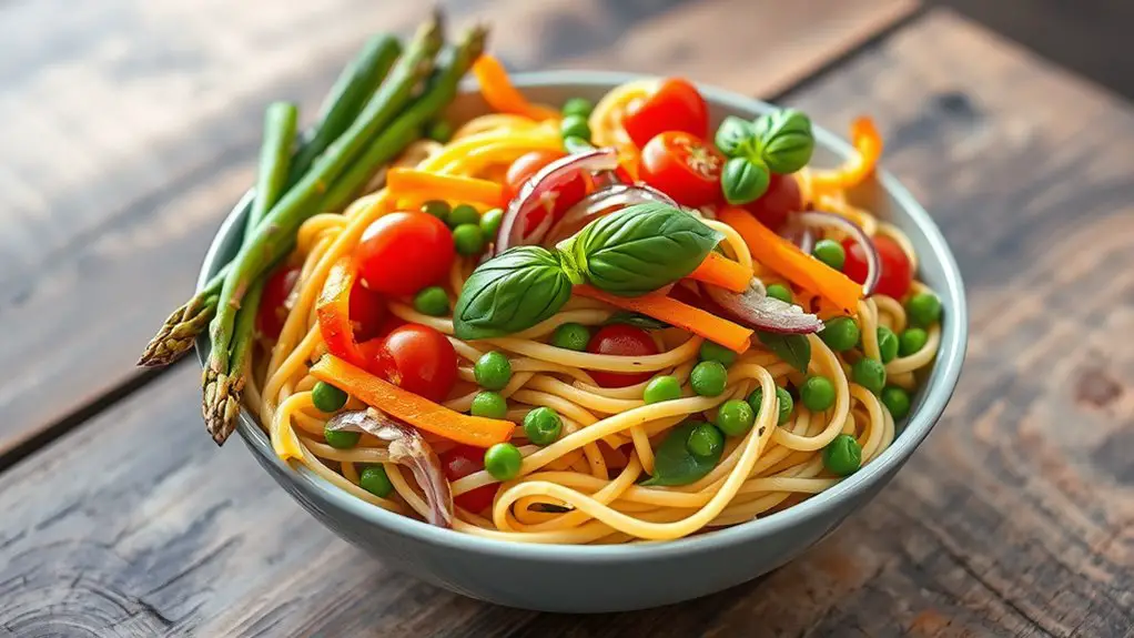 vegetable pasta dish recipe