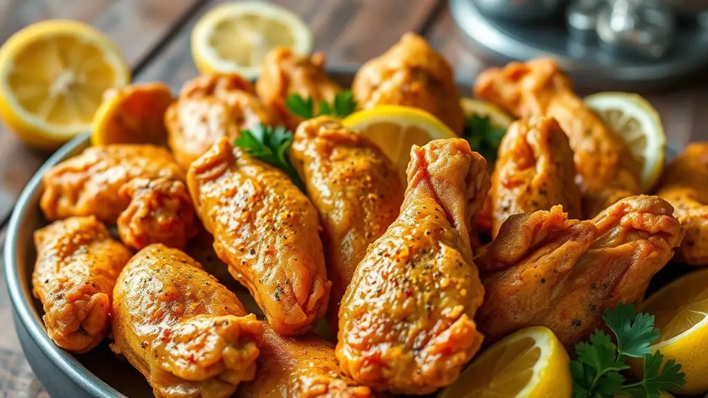 zesty chicken wing recipe