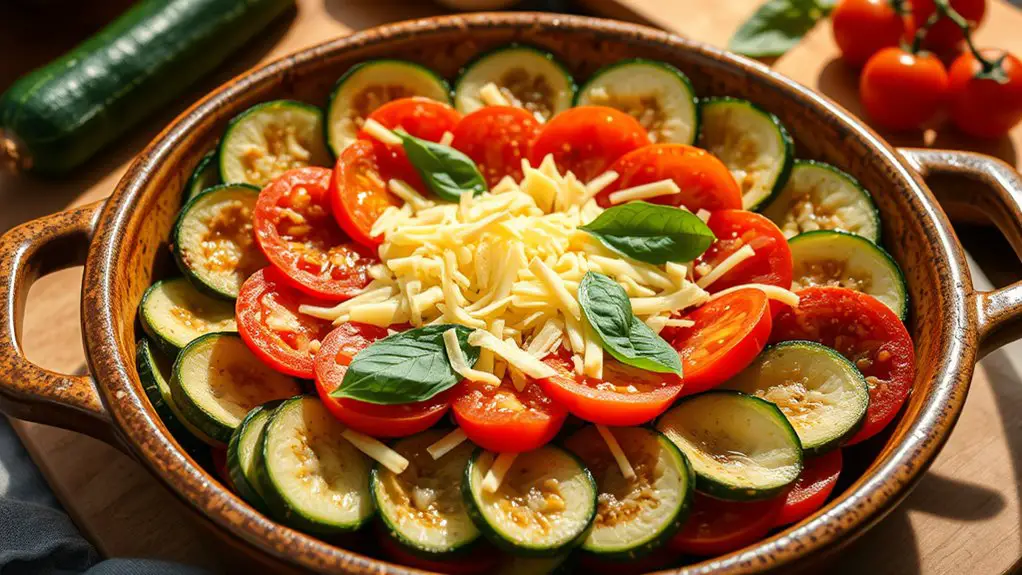 zucchini and tomato casserole